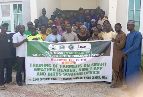 VCDP urges farmers to usitilise weather forecasts