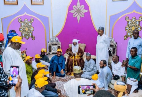 You Will Continue To Prosper, Emir Of Ilorin Prays For Saliu Mustapha