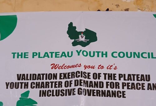 Plateau youth group unveils charter of demands for governorship candidates
