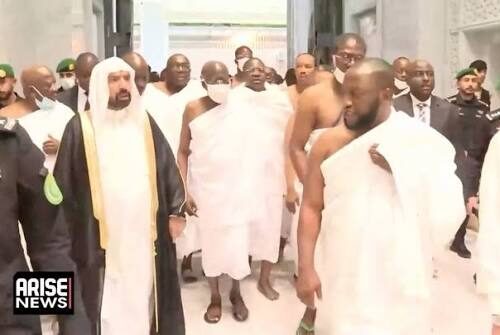 At Umrah, Tinubu Prays for Peace, Unity, Harmony in Nigeria  – THISDAYLIVE