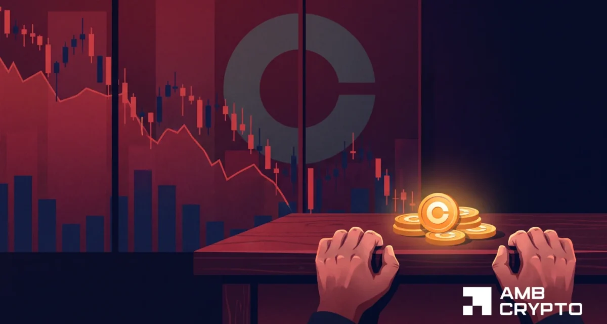 Coinbase stock crashes 10% despite 9M Q3 profit – Here’s why