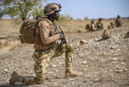 Nigerian troops kill 103 suspected terrorists, destroy logistics hubs