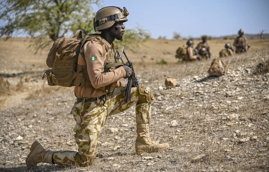 Nigerian troops kill 103 suspected terrorists, destroy logistics hubs