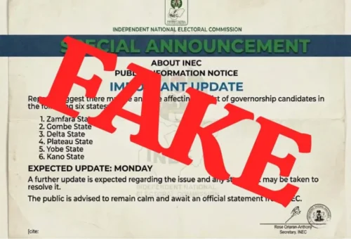 Fake governorship list in circulation, INEC raises alarm – Daily Trust