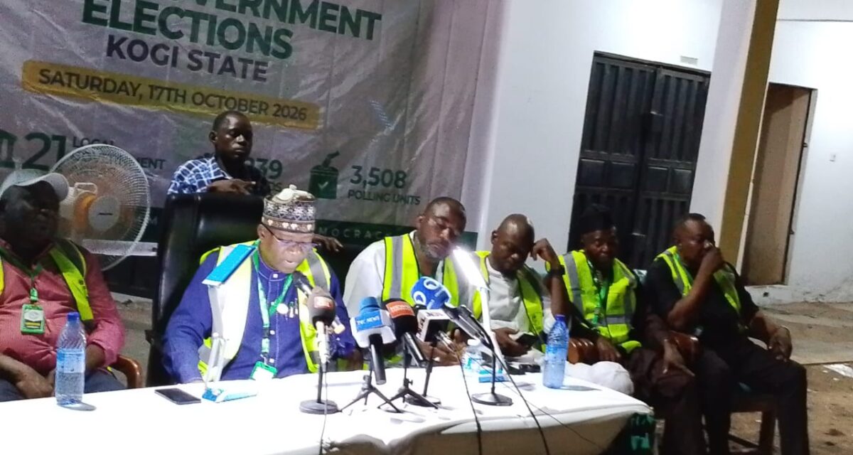 KOSIEC Chairman Announces Official Results of 2026 Local Government Elections — Kogi State Government