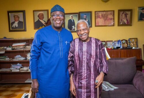 Fayemi Mourns Fasoranti, Says Yoruba Nation Lost Principled Leader