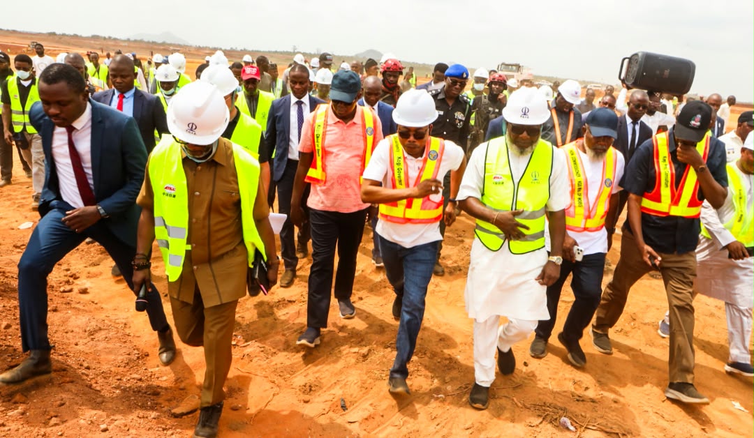 Ododo Inspects Kogi Airport, Says Tinubu’s Support Boosting Development