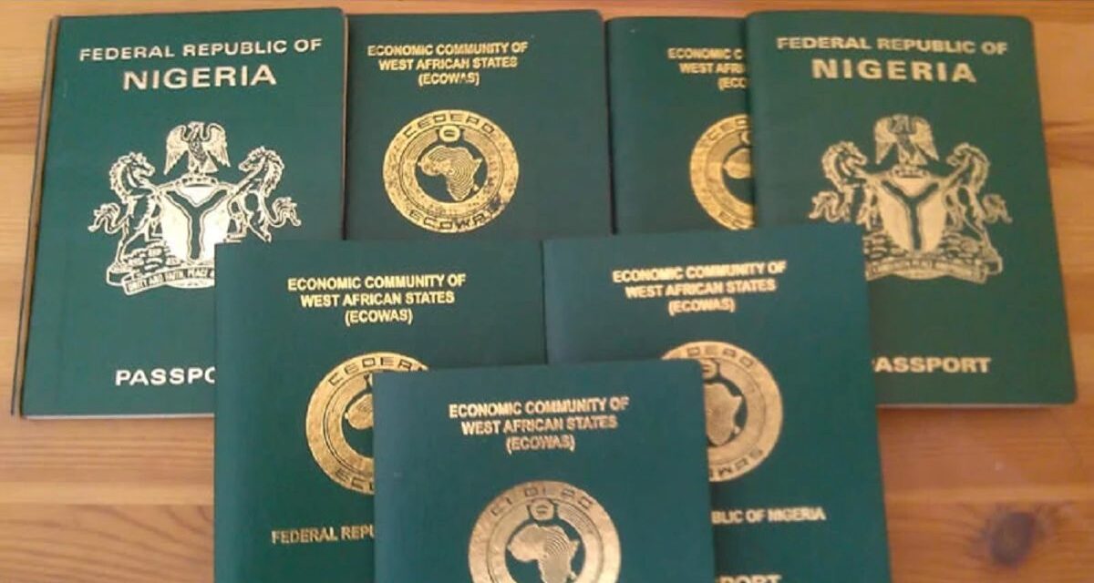 Nigerian passport ranks 181st globally, among Africa’s weakest in 2026