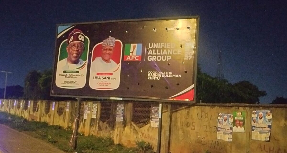 Posters, banners flood Kaduna as residents lament economic hardship, voice expectations