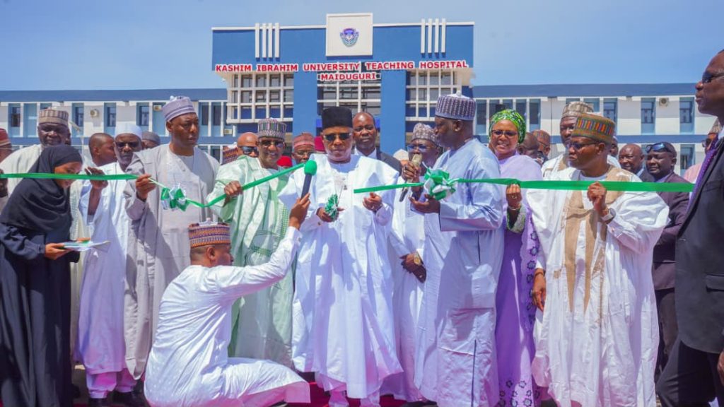 Zulum Targets End to Medical Tourism as Shettima Inaugurates 400-bed Teaching Hospital – THISDAYLIVE