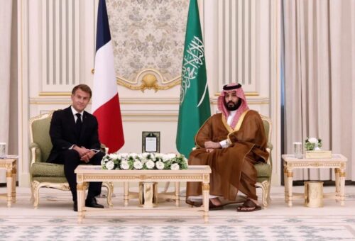 Macron Visits Saudi Arabia In Show Of Solidarity Amid Houthi Attacks