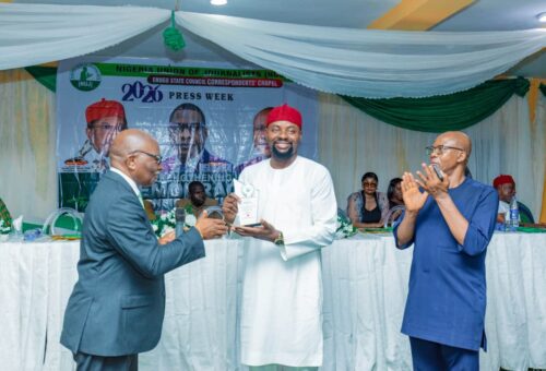 NUJ Honours FCC Commissioner, Peter Eze, for Youth Leadership in Enugu – THISDAYLIVE